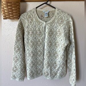 Vintage floral sweater